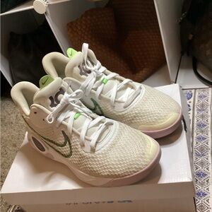 NIKE KD TREY 5 IX White Light Purple MENS 9